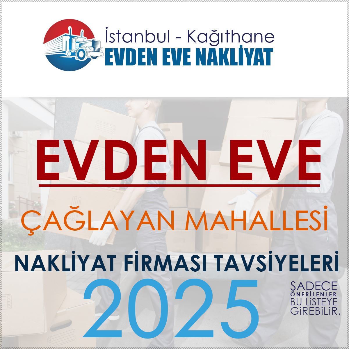 Çağlayan Evden Eve Nakliyat Firmaları