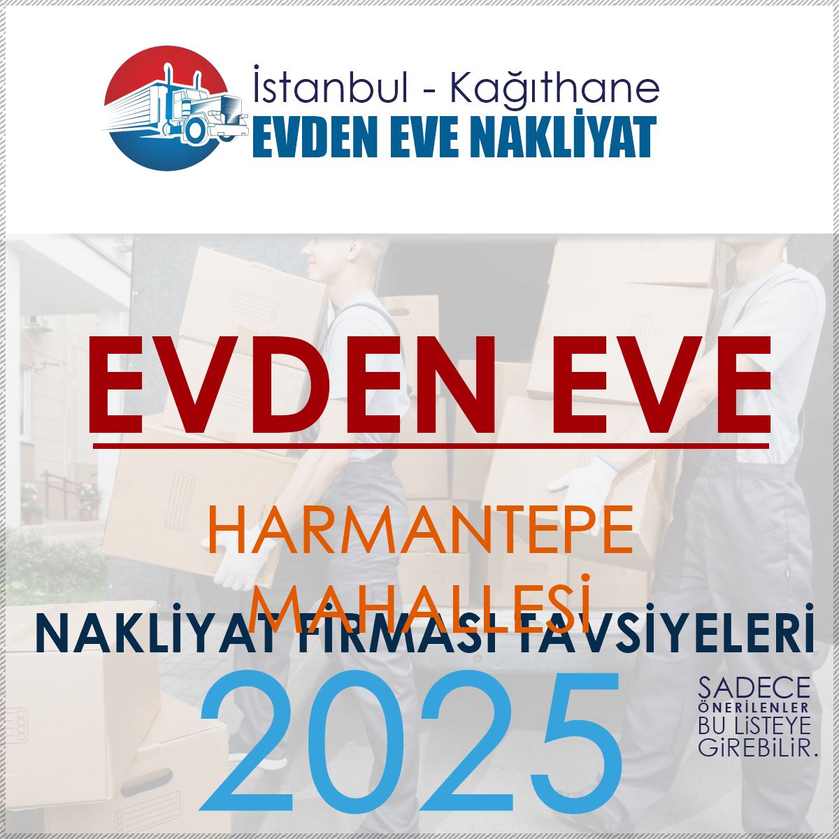 Harmantepe Evden Eve Nakliyat Firmaları